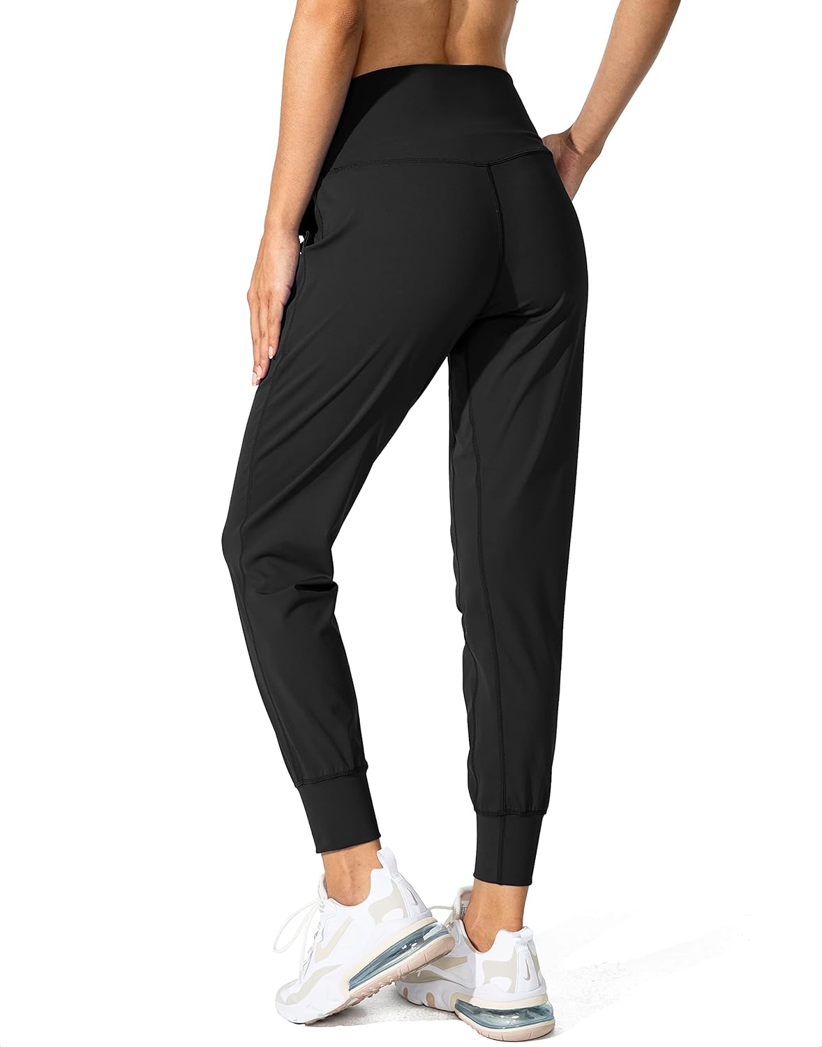 Joggers High Waisted Yoga Pants with Pockets Leggings for Workout Athletic Lounge