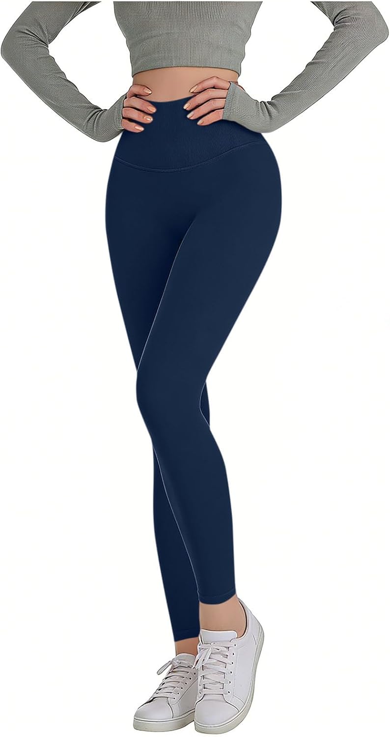 High Waisted Leggings for Tummy Control Fit Stretch Workout Soft Yoga Pants for Running High Waisted Leggings for Tummy Control Fit Stretch Workout Soft Yoga Pants for Running