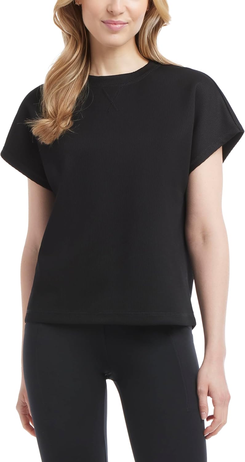 Short Sleeve Crew Neck Luxe T-Shirt