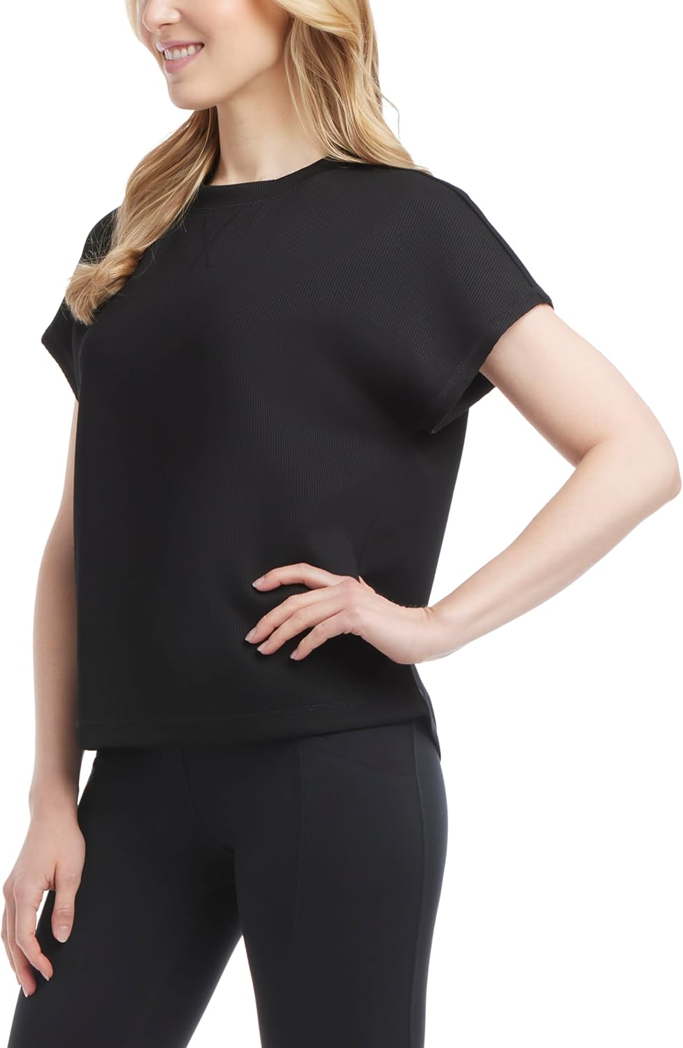 Short Sleeve Crew Neck Luxe T-Shirt