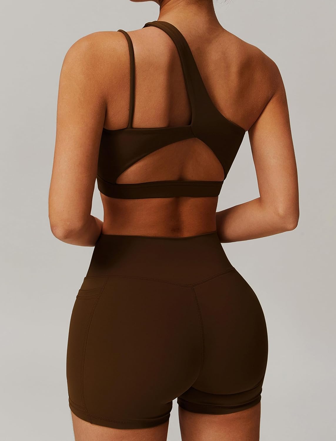 2 Piece Workout Sets for Sports Bra and Yoga Pants Outfits High Waist Butt lifting Shorts Jogger Outfits