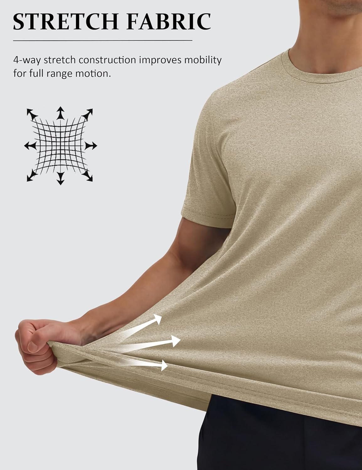 Workout Shirts Dry Fit Athletic Short Sleeve Tshirts Moisture Wicking Gym Running Performance Shirt