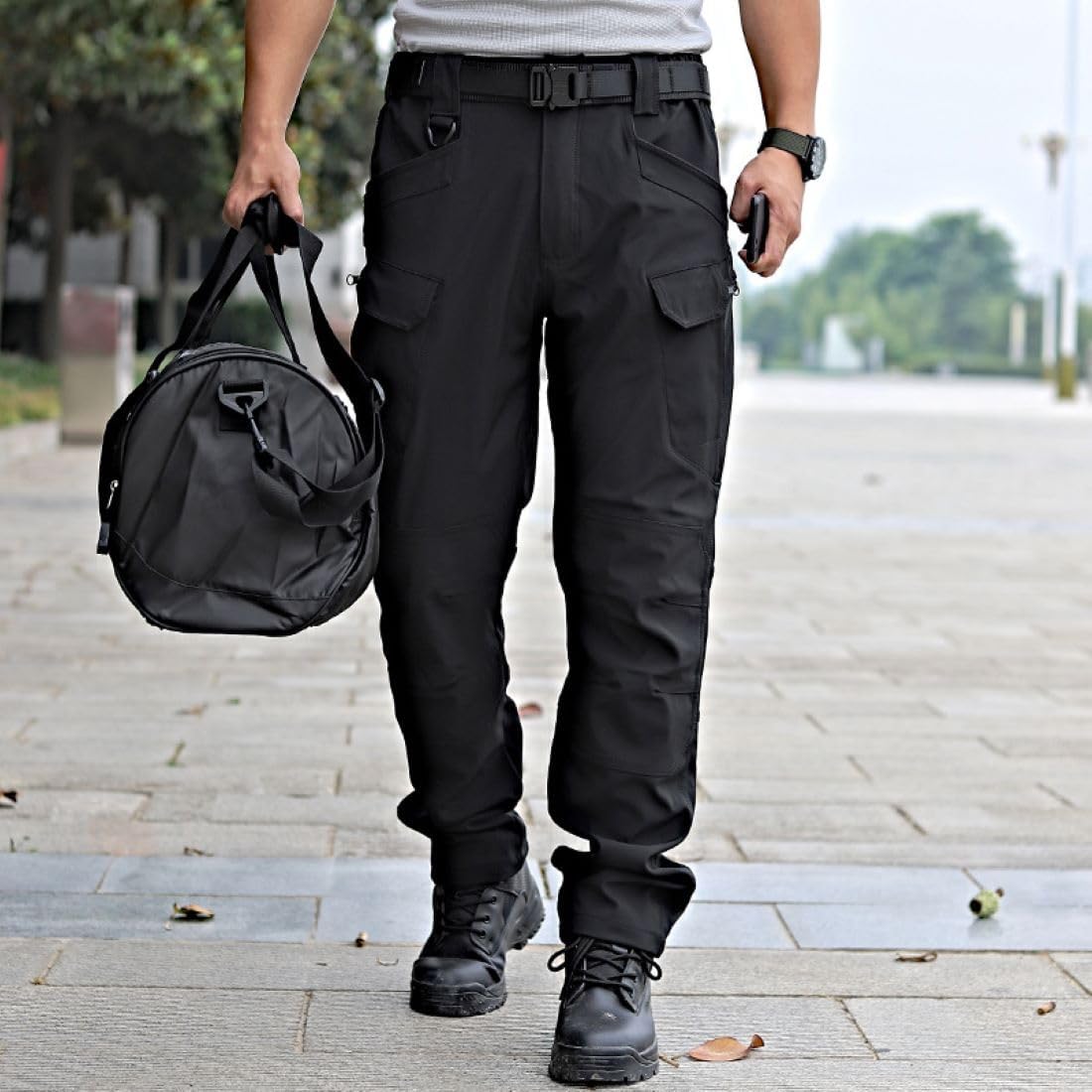 Tactical Pants Work Pants Water Resistant Hiking Pants Military Combat Cargo Pants