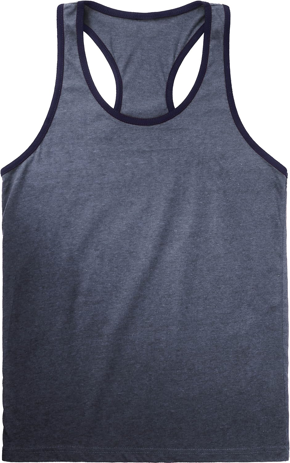 Tri-Blend Tank Top Soft Cotton Gym Racerback Active Shirt