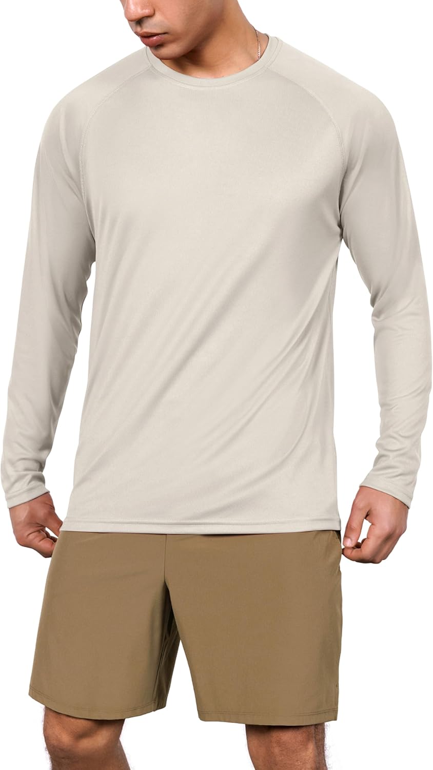 Quick Dry Long Sleeve Shirts UPF 50 Sun Protection SPF Athletic Tops Workout Fishing T-Shirts