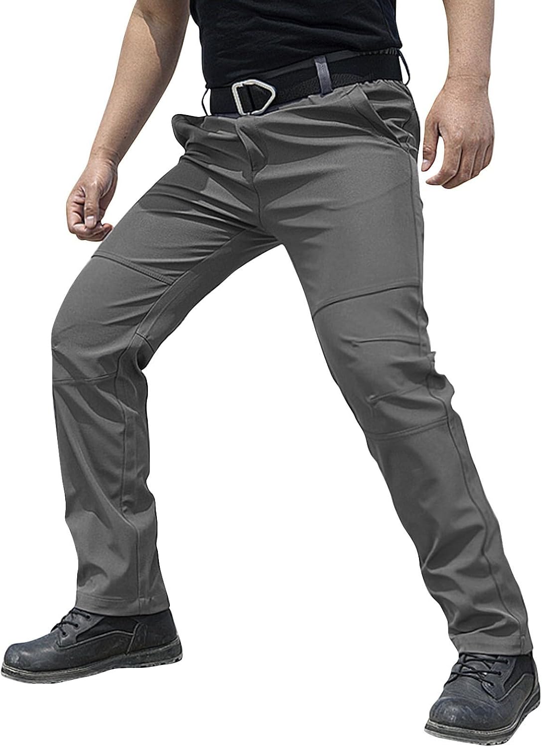 Tactical Pants for Flex Ripstop Water Resistant Hiking Pants Slim Fit Quick Dry Waterproof Trousers Multi-Pockets