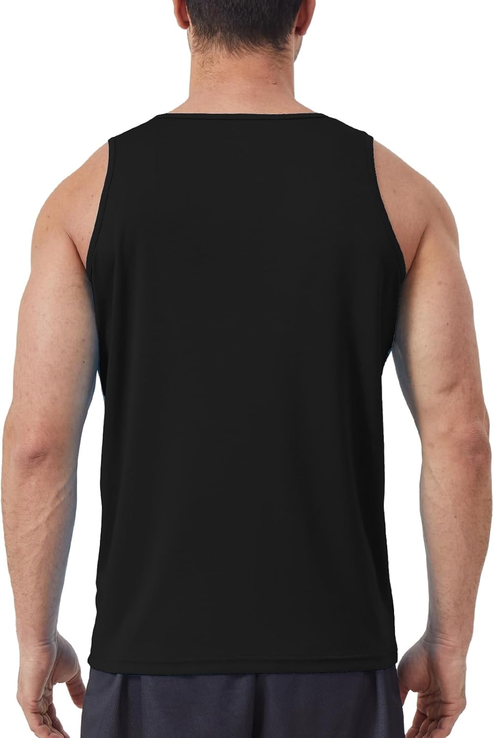 UPF 50 Tank Top Quick Dry Sleeveless Workout Muscle Shirt UV Protection Swimming Beach Summer T Shirts