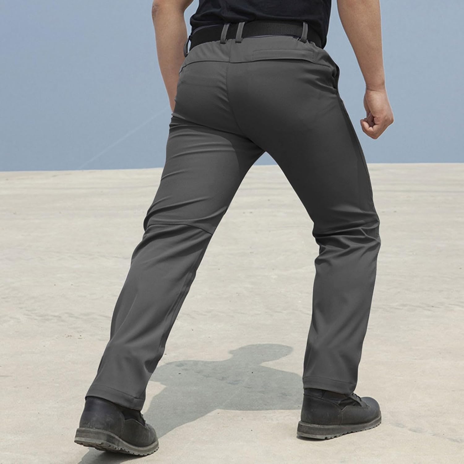 Tactical Pants for Flex Ripstop Water Resistant Hiking Pants Slim Fit Quick Dry Waterproof Trousers Multi-Pockets