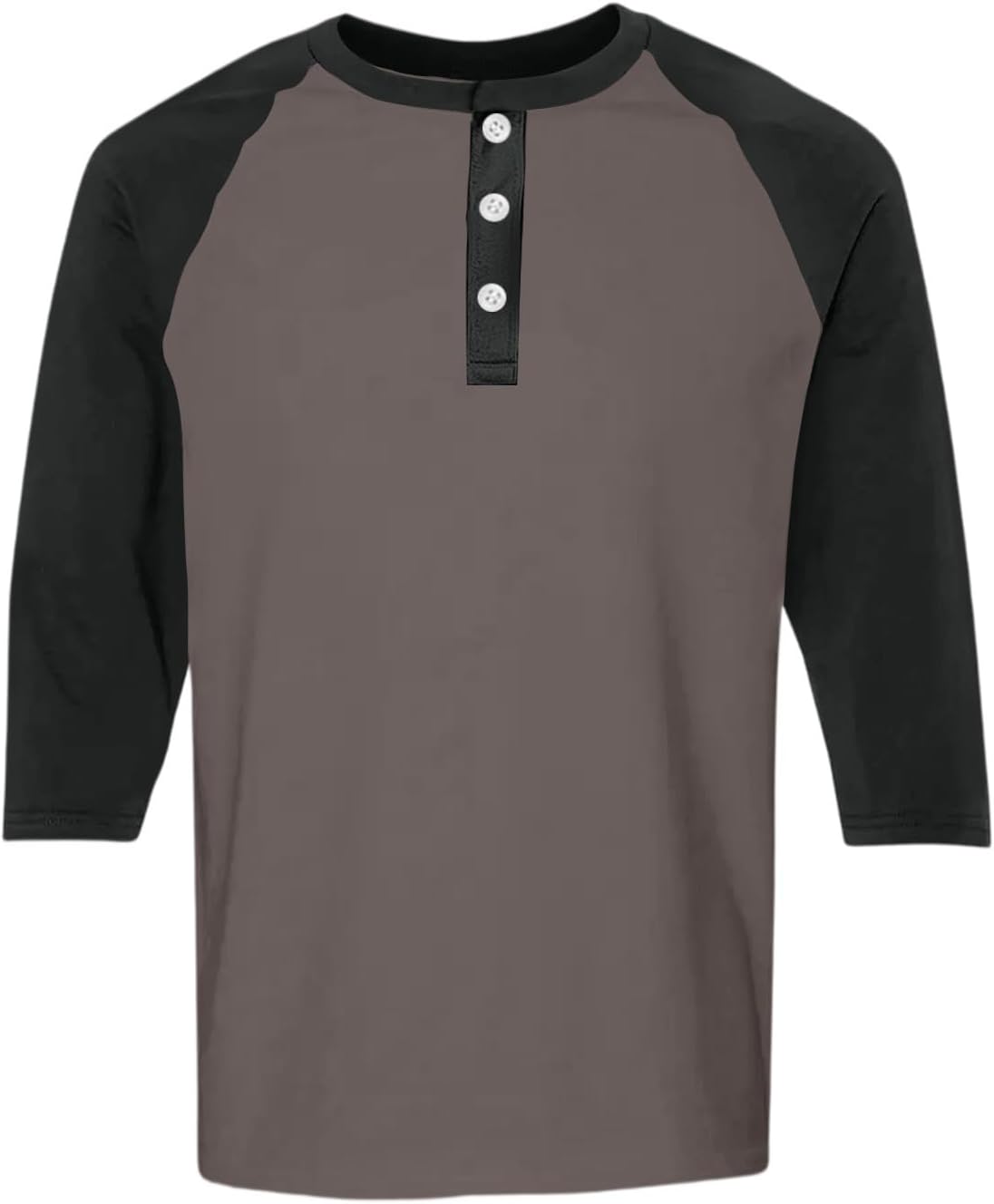 Henley Fall Shirts for Raglan 3 4 Sleeve Jersey Baseball T-Shirts Casual Round Neck Athletic Tee Tops